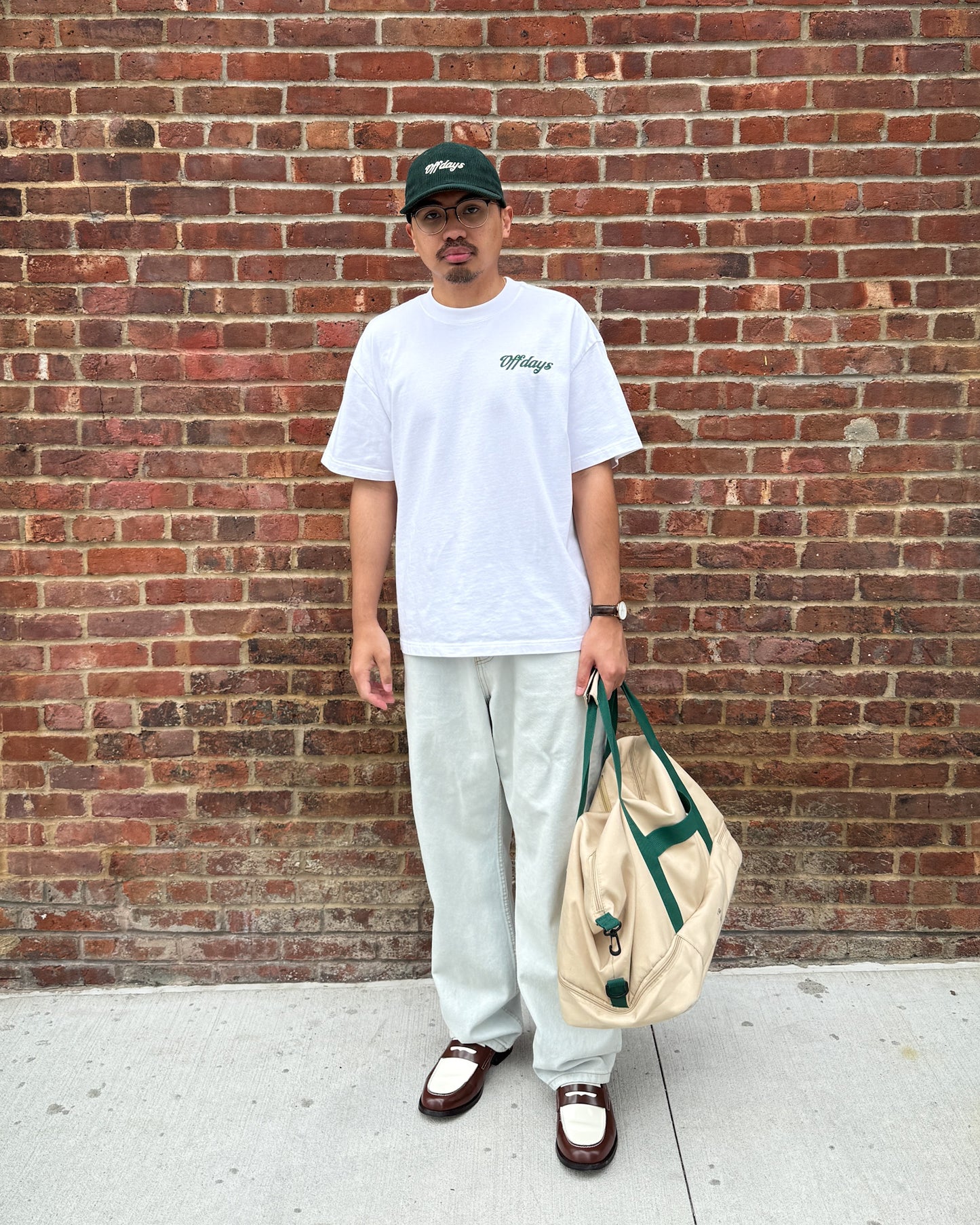 Offdays Signature Tee White