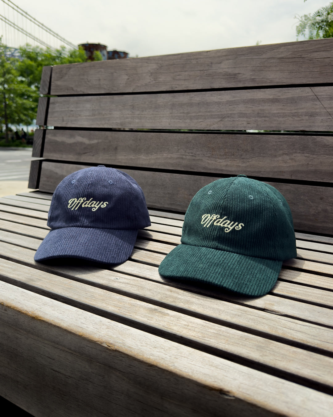 Offdays Corduroy Hat Green