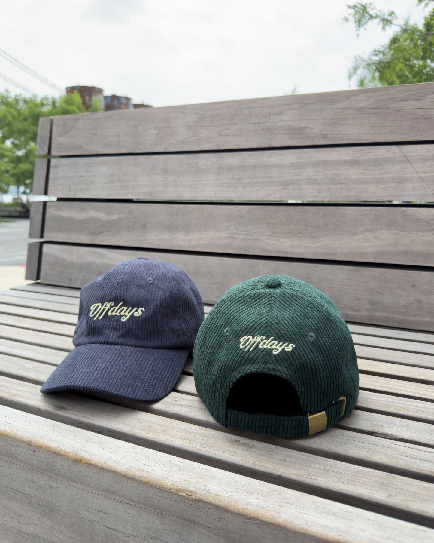 Offdays Corduroy Hat Blue