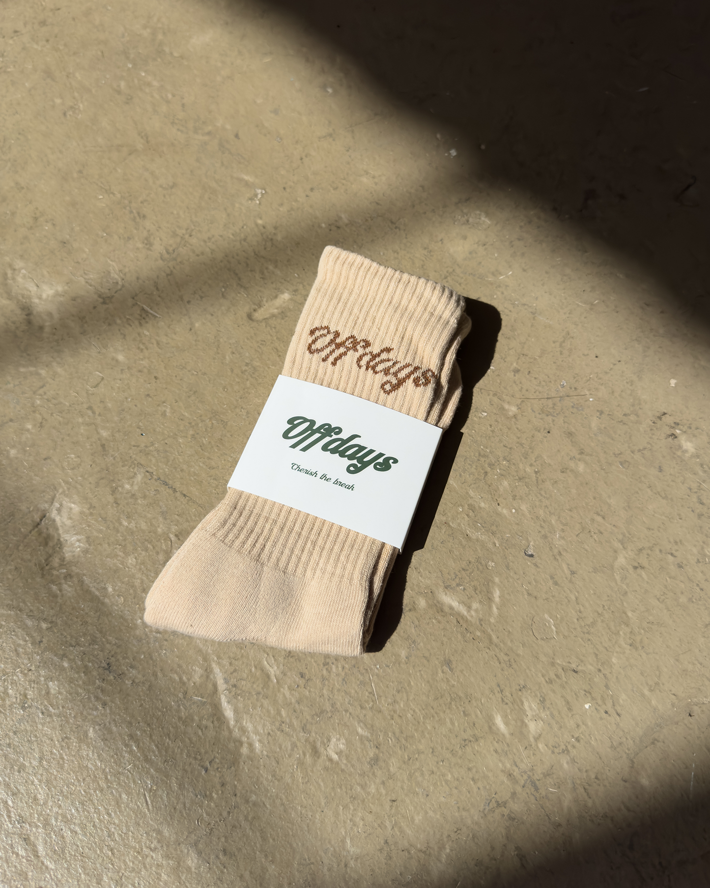 Crew Socks Light Brown