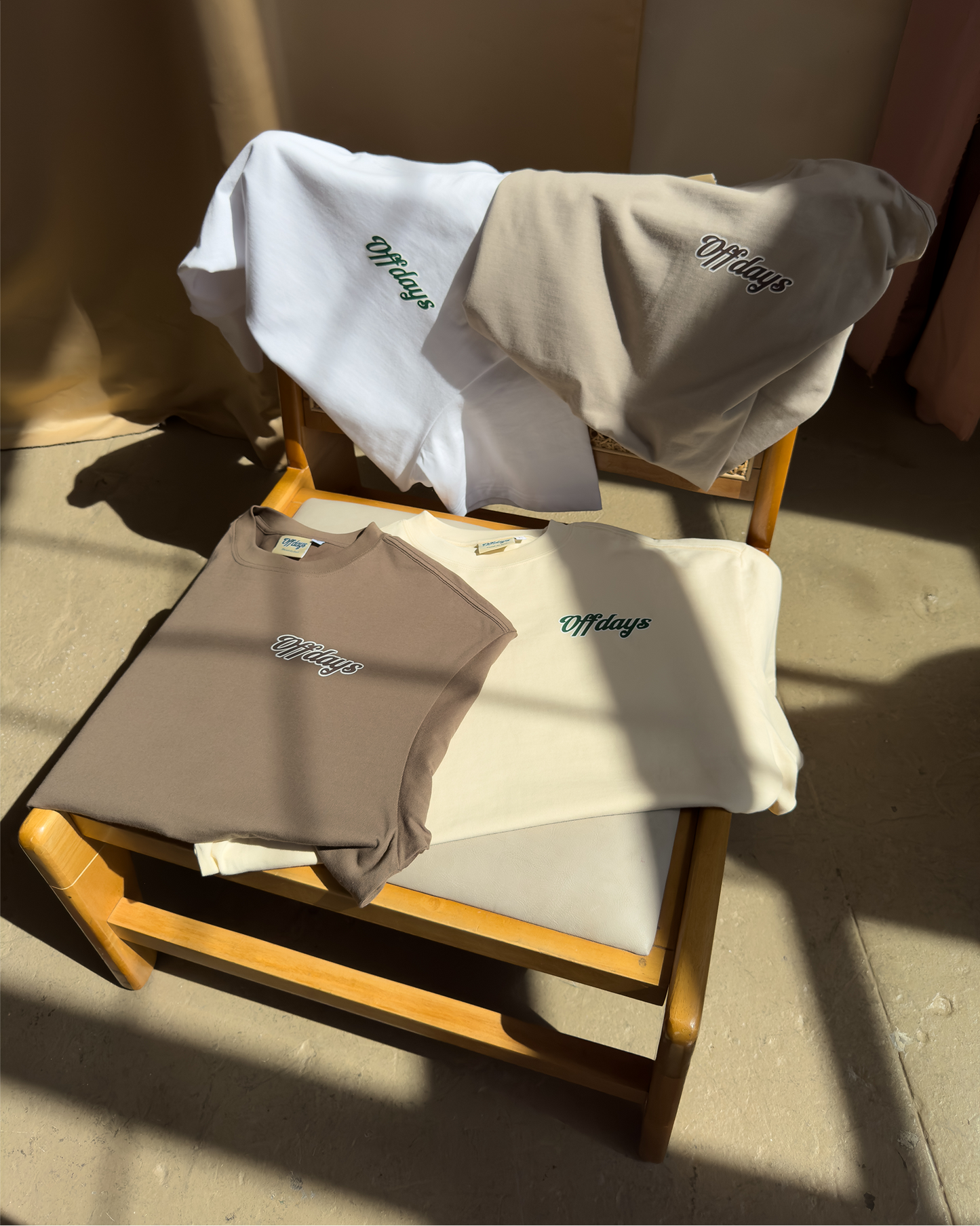 Offdays Signature Tee Cream