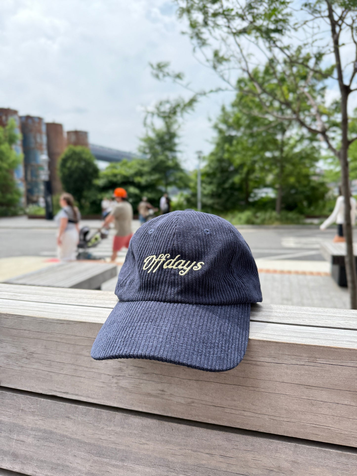 Offdays Corduroy Hat Blue