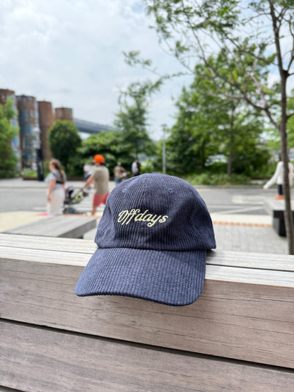 Offdays Corduroy Hat Blue