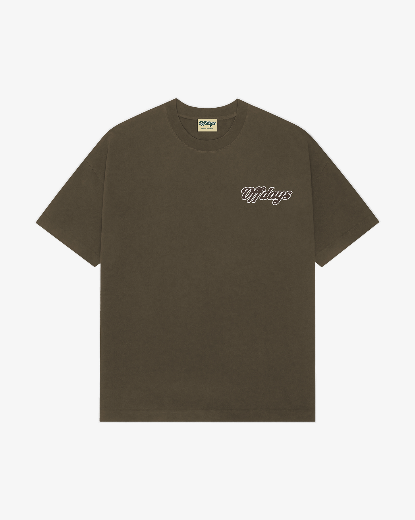Offdays Signature Tee Brown