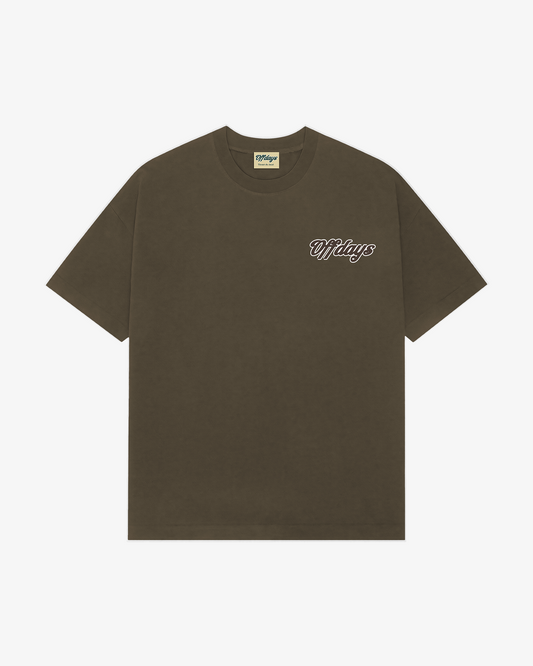 Offdays Signature Tee Brown