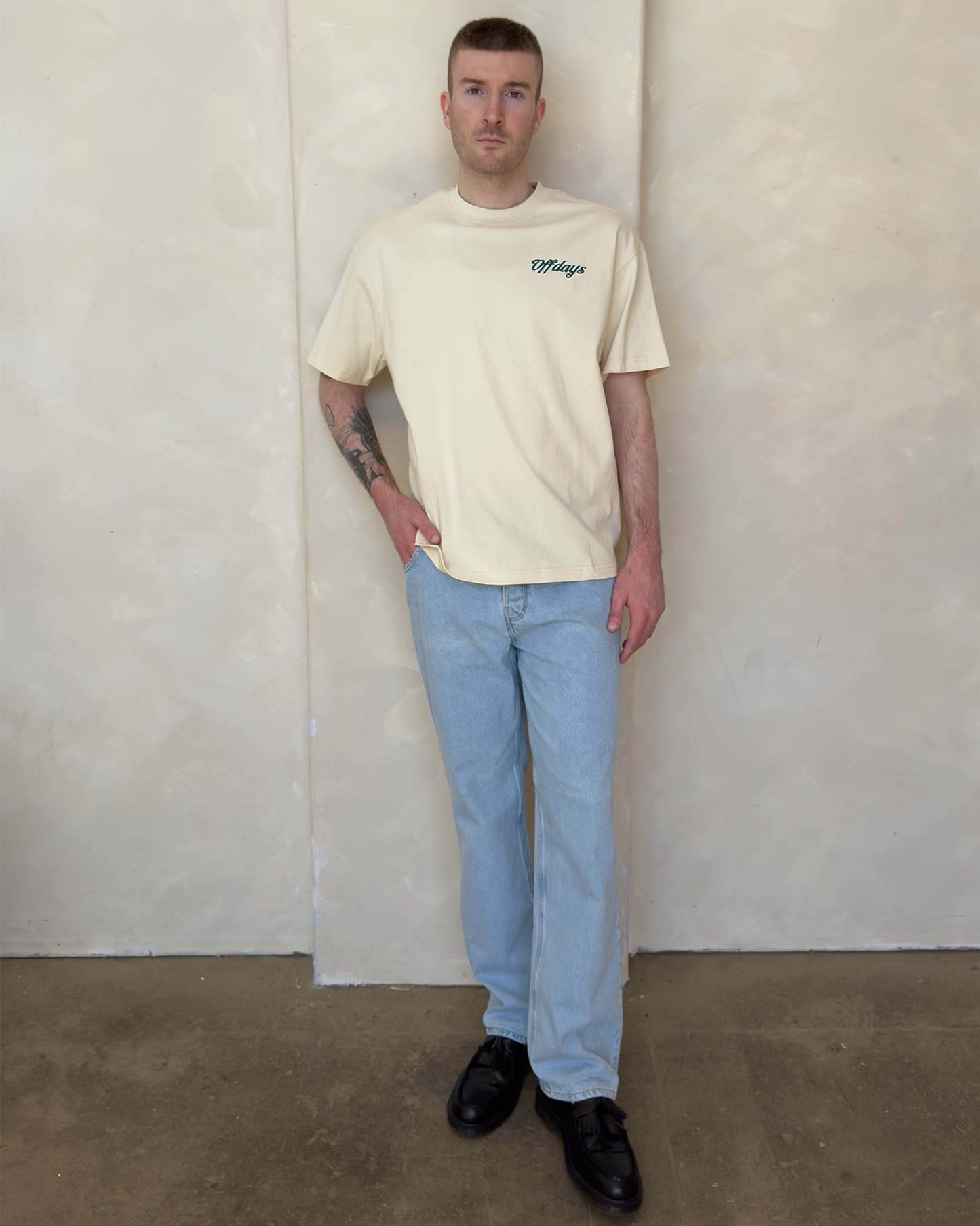 Offdays Signature Tee Cream