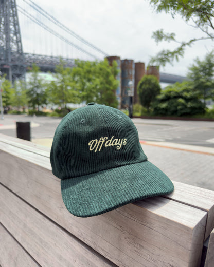 Offdays Corduroy Hat Green
