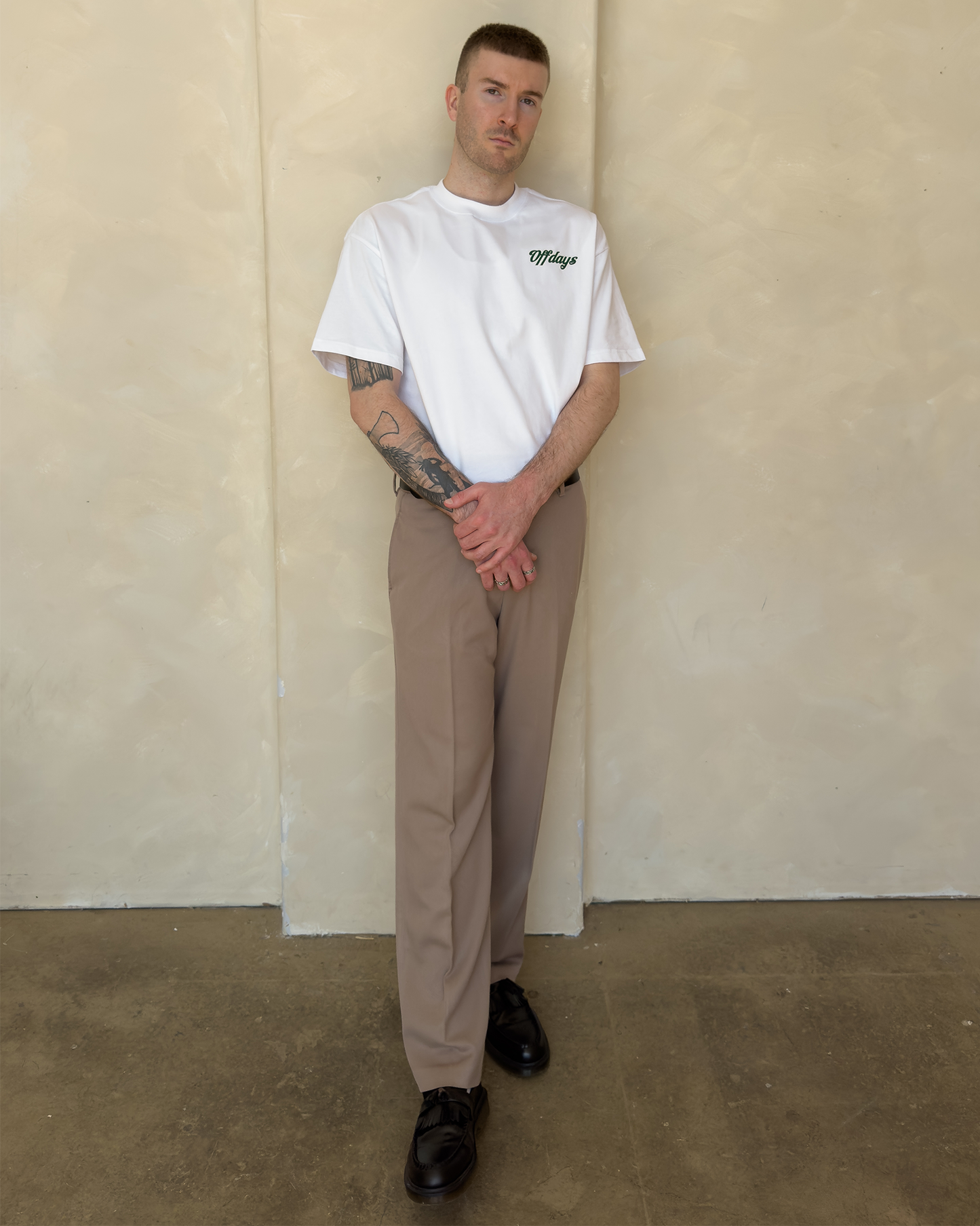 Offdays Signature Tee White